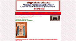 Desktop Screenshot of cliffcarterservices.com