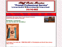 Tablet Screenshot of cliffcarterservices.com